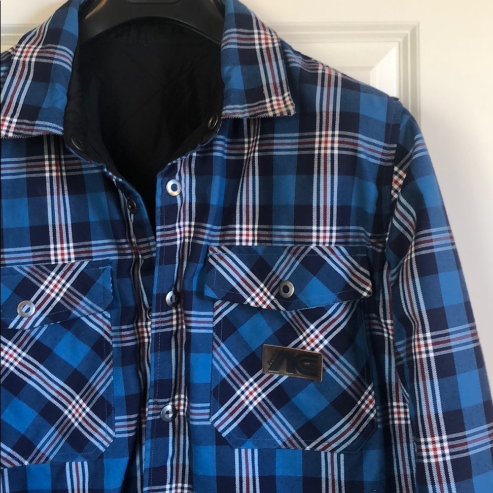 Men’s reversible shirt jacket